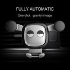 Big Eyes Pattern Gravity Cartoon Air Vent Car Mount Phone Holder, Big Eyes(Black), Big Eyes(Silver)