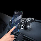 Multi-function Vehicle Navigation Frame Suction Cup Car Mount Phone Holder, Suction Cup Mount Phone Holder (Black), Suction Cup  Mount Phone Holder (Blue)