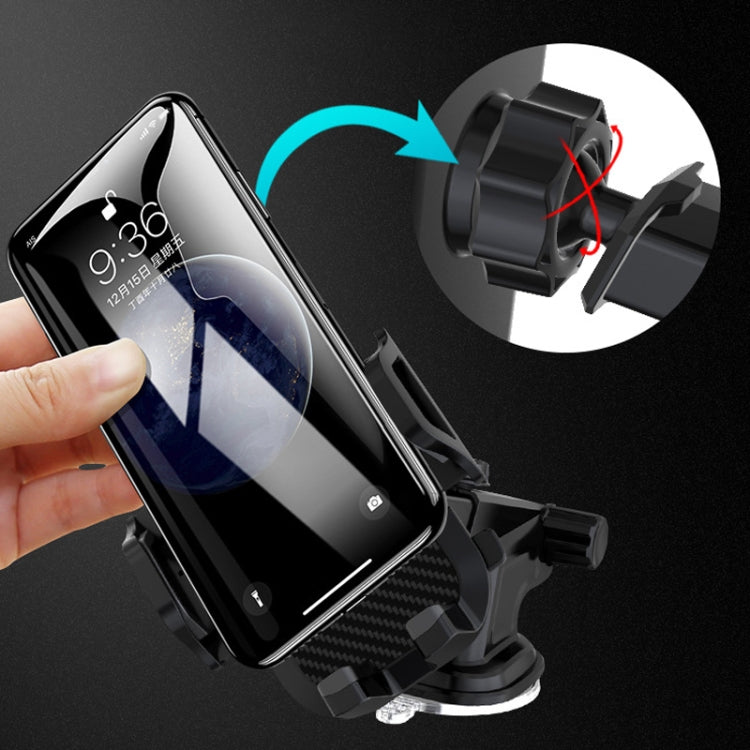 Multi-function Vehicle Navigation Frame Suction Cup Car Mount Phone Holder, Suction Cup Mount Phone Holder (Black), Suction Cup  Mount Phone Holder (Blue)