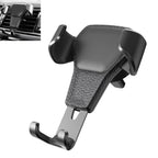 Litchi Texture Gravity Car Mount Phone Holder, Litchi Texture(Black), Litchi Texture(White)
