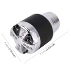 Universal Car Diamond Gear Shift Knob Modified Car Gear Shift Knob Auto Transmission Shift Lever Knob Gear Knobs, Shift Lever Knob Gear Knobs(Silver)