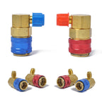 Car Air Conditioning Fluorine 90 Degree Quick Joints, 90 Degree