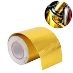 5m Exhaust Wrap Auto Motor Exhaust Heat Shield Aluminum Foil Paper Heat Resistant Wrap, 5m Heat Resistant Wrap