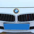 2 PCS/Set Zinc Alloy Steering Wheel Decoration Ring Sticker Logo Car Styling Modification Car Front Logo Ring Decoration Rear Cover Trim Hood Emblem Rings for BMW 3 Series, For BMW 3 Series