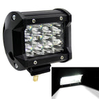 4 inch Three Rows Led Light Bar Modified Off-road Lights Roof Light Bar IP67 Waterproof 9W Condenser 6000K 5500LM LED Spotlight Light Searchlight Car LED Work Lights, DC 10-48V, Spot+36W