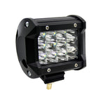 4 inch Three Rows Led Light Bar Modified Off-road Lights Roof Light Bar IP67 Waterproof 9W Condenser 6000K 5500LM LED Spotlight Light Searchlight Car LED Work Lights, DC 10-48V, Spot+36W