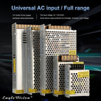 AC 110 / 220V to DC 12V 15A 180W Power Adapter AC-DC Converter Step Down Module, 15A 180W
