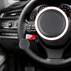 Car Auto Universal Alloy Steering Wheel Spinner Knob Auxiliary Booster Aid Control Handle Car Steering Wheel Booster Wheel Strengthener Auto Spinner Knob Ball, CMS7071A, CMS7071B, CMS7071C