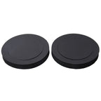 2 PCS Car Sound Insulation Speaker Soundproof Cotton with Self Adhesive Car Sound Insulation Cotton, Outer Diameter : 19.5 cm, Inner Diameter: 14.3 cm, Car Speaker Soundproof Cotton