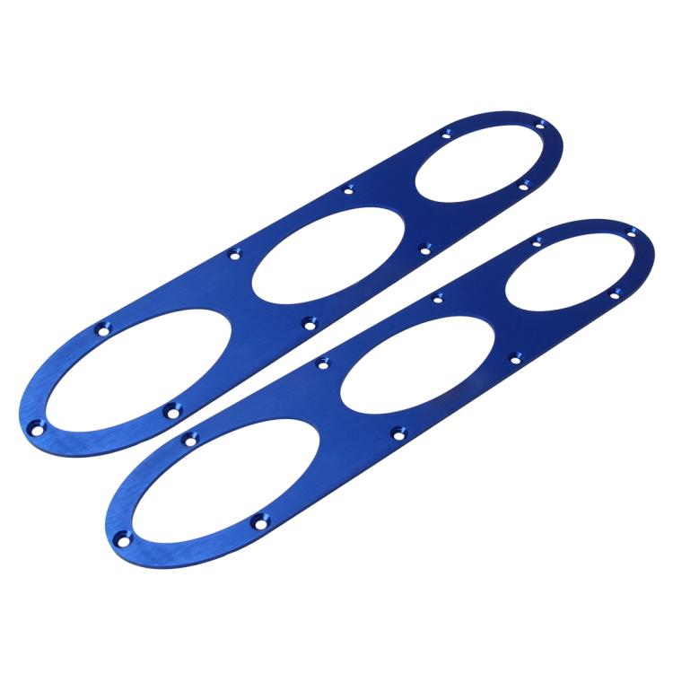 2 PCS Anti-collision Protection Decorative Bar Behind The Siege Car Decoration