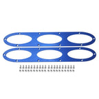 2 PCS Anti-collision Protection Decorative Bar Behind The Siege Car Decoration