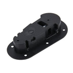 A Pair Car Cover Lock Modified Hood Lock General Racing Car Cover Lock, with Keys(Carbon）, Carbon Grey, (Black)