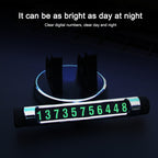 Multi-function Car Instrument Panel Mobile Phone Holder Temporary Parking Card