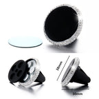 Car Diamond Magnetic Air Outlet Mobile Phone Holder, Air Outlet Holder (Colourful White), Air Outlet Holder(Black), Air Outlet e Holder(Colour), Air Outlet Holder(Pink), Air Outlet Holder(Blue), Air Outlet Holder(Red), Air Outlet Holder(White)