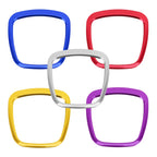 Car Auto Steering Wheel Decorative Ring Cover Trim Sticker Decoration for Audi
