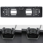 PZ300L Europe Car License Plate Frame Parking Sensors Reversing Radar with 3 Radar Detector, PZ300L