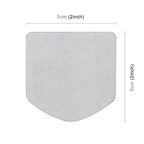 Car-Styling Semicircle Shape USA Flag Pattern Random Decorative Sticker, USA Flag Semicircle Shape