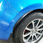 2 PCS 54cm Car Stickers Rubber Large Round Arc Strips Universal Fender Flares Wheel Eyebrow Decal Sticker Eyebrow Car-covers Black Striped Round Arc Strips, 54cm, 75 x 2cm, 45 x 2cm