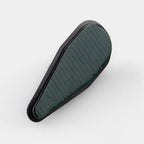 10 PCS Universal Car Carbon Fiber Shark Fin Diffuser Vortex Generator Roof Spoiler, Carbon Fiber