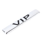 Auto VIP Sticker  VIP Label Car Stickers 3D Metal Fashion VIP Logo Car Stickers,Size:9.5*1.5cm