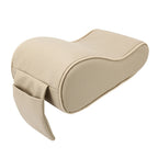 Universal Car PU Leather and Memory Foam Wrapped  Armrest Box Breathable Car Armrest Box Mat with Phone Holder Storage Bag, without Card Slot (Khaki), without Card Slot (Brown), without Card Slot (Black Red), without Card Slot (Black )