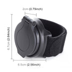 Bicycle 360 Degree Back Mirror Arm Wrist Strap Rear View Mirror, Wrist Strap Rear View Mirror