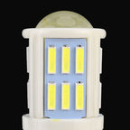 2 PCS 1156 / BA15S 4.5W DC 12V 6000K 290LM Car Auto Ceramics Turn Lights / Reversing Light 27LEDs SMD-7020 Lamps, with Projector Lens, 1156 / BA15S