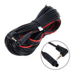 9m 4P Male & 2.5mm Female to 2.5mm Reversing Camera Extension Cord Rearview Mirror Vehicle Traveling Data Recorder Video Conversion for BMW, 9m 4P