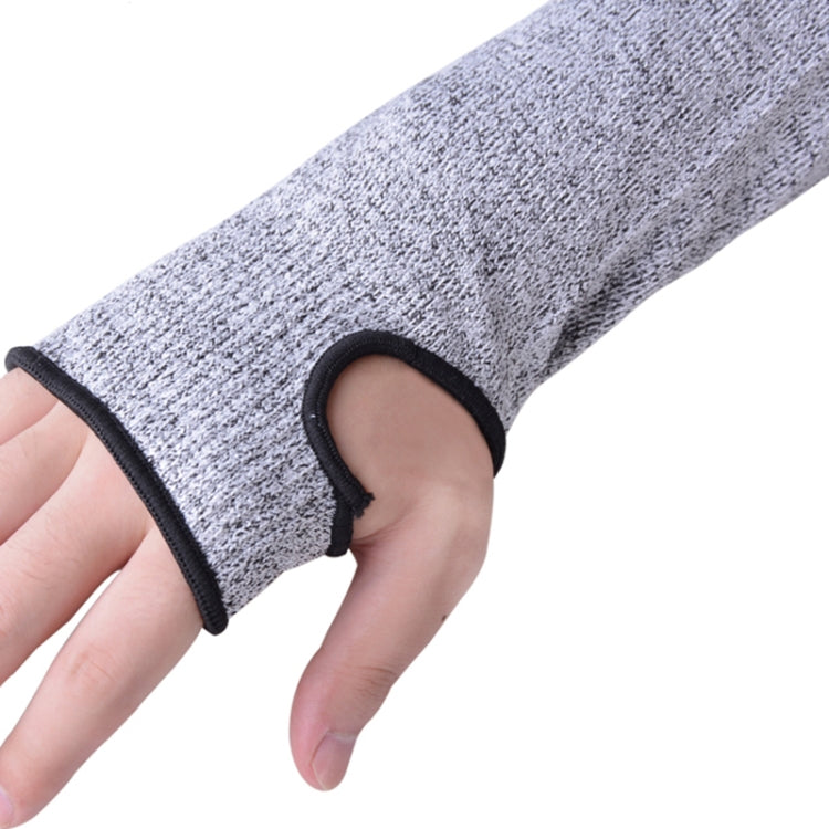 Elastic Breathable Anti-cut Elbow Arm Sleeve HPPE Protective Gear, Length: 36cm, Length: 36cm