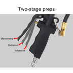 Car Digital LCD Display Tire Air Pressure Inflator Gauge Vehicle Tester Inflation Monitoring, Car Digital Display Tire Air Pressure
