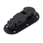 A Pair Car Modified Hood Lock General Racing Car Cover Lock with Keys, with Keys(Black)