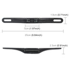 PZ413-C Car License Plate Frame 120 Degree Rear View Cameras, PZ413-C