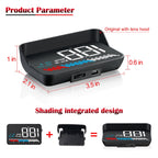 M7 3.5 inch Universal Car OBD2 + GPS HUD Vehicle-mounted Head Up Display Fuel Consumption, M7