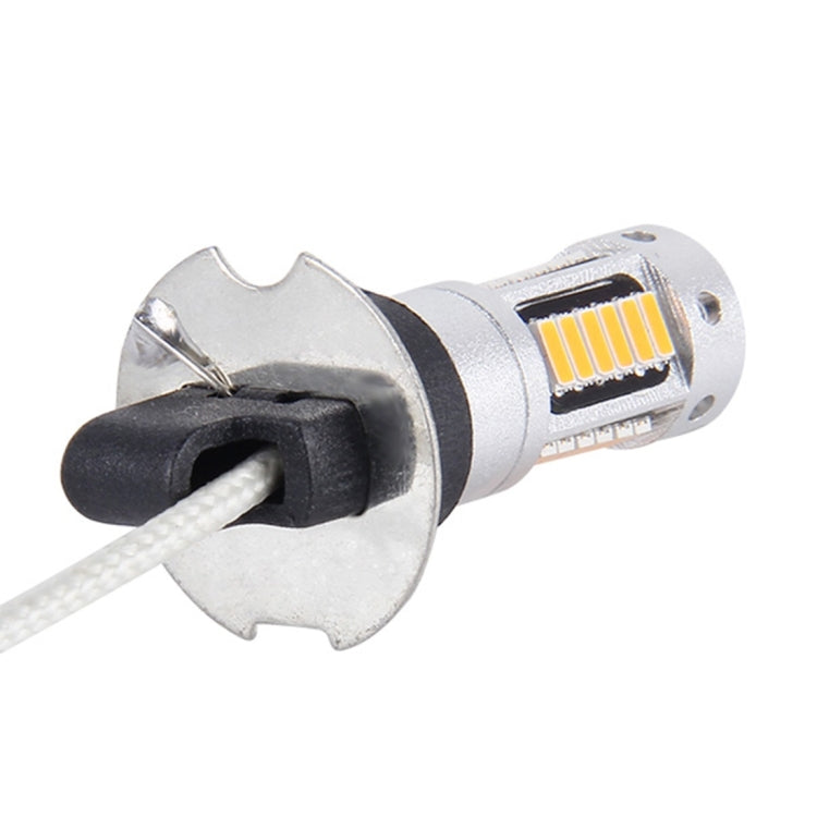 2 PCS H3 10W 30 SMD-4014 LEDs Car Fog Light, DC 12V, H3 (Ice Blue Light), H3 (Orange Light), H3 (Red Light), H3 (White Light), H3 (Blue Light), H3 (Pink Light)