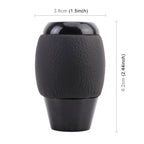 Universal Car Leather Metal Gear Shift Knob Modified Car Auto Transmission Shift Lever Knob, Shift Lever Knob