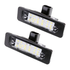 2 PCS DC 12V 3W 150LM 6000K LED License Plate Light 18LEDs SMD-3528 Bulbs Lamps for Ford Mustang 2010-2014, For Ford Mustang 2010-2014