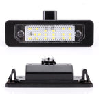 2 PCS DC 12V 3W 150LM 6000K LED License Plate Light 18LEDs SMD-3528 Bulbs Lamps for Ford Mustang 2010-2014, For Ford Mustang 2010-2014