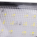 2 PCS DC 12V 3W 150LM 6000K LED License Plate Light 18LEDs SMD-3528 Bulbs Lamps for Land Rover, For Land Rover