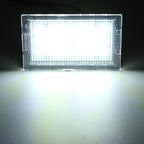 2 PCS DC 12V 3W 150LM 6000K LED License Plate Light 18LEDs SMD-3528 Bulbs Lamps for Land Rover, For Land Rover