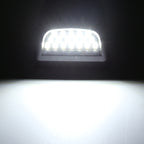 2 PCS DC 12V 3W 150LM 6000K LED License Plate Light 18LEDs SMD-4014 Bulbs Lamps for Chevrolet, For Chevrolet