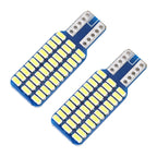 2 PCS T10 / W5W / 168 / 194 DC12V 1.2W 6000K 80LM 33LEDs SMD-3014 Car Reading Lamp Clearance Light, with Decoder, T10 / W5W / 168 / 194