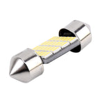 2 PCS 31mm DC12V / 1.2W / 6000K / 80LM 28LEDs SMD-3014 Car License Plate Light / Dome Light, with Decoder, 31mm