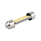 2 PCS 39mm DC12V / 1.2W / 6000K / 80LM 42LEDs SMD-3014 Car License Plate Light / Dome Light, with Decoder, 39mm