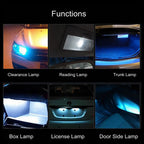 2 PCS 41mm DC12V / 1.5W / 6000K / 100LM 36LEDs SMD-3014 Car License Plate Light / Dome Light, with Decoder, 1.5W 41mm
