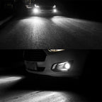 2 PCS H4 DC9-16V / 8.2W(H) 2.7W(L) / 6000K / 655LM Car Auto Fog Light 66LEDs SMD-2016 Lamps, H4