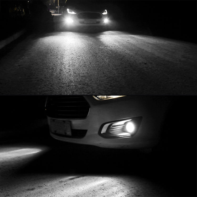 2 PCS H4 DC9-16V / 8.2W(H) 2.7W(L) / 6000K / 655LM Car Auto Fog Light 66LEDs SMD-2016 Lamps, H4