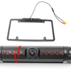 PZ422 America Car License Plate Frame 120 Degree Rear View Camera, PZ422