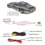 PZ-424 Europe Car License Plate Frame 170 Degree Rear View Camera, PZ-424