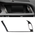 Car Carbon Fiber Navigation Outer Frame Decorative Sticker for Audi A4L / A5 / Q5 2009-2016, Navigation Outer Frame