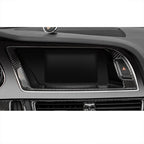 Car Carbon Fiber Navigation Outer Frame Decorative Sticker for Audi A4L / A5 / Q5 2009-2016, Navigation Outer Frame